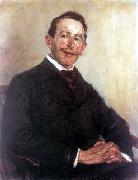 Max Liebermann Portrait of Dr. Max Linde France oil painting artist